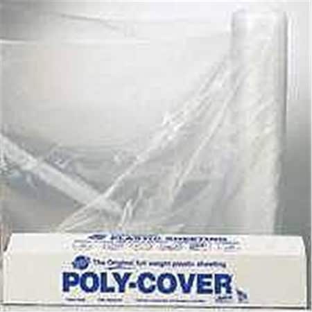 Solid Shelving Pro-fitl Poly 4X12-C 12 x 100 Ft. 4 Mil Clear Polyethylene Sheeting Film SO3672973